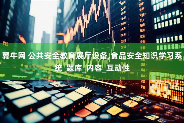 翼牛网 公共安全教育展厅设备,食品安全知识学习系统_题库_内容_互动性